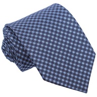 MIKROFIBER JACQUARD Kravata Houndstooth NAVY G95 MIKROFIBER JACQUARD Kravata Houndstooth NAVY G95