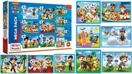 PAW PATROL PUZZLE 10in1 Spoľahlivý tím 329 dielikov PAW PATROL PUZZLE 10in1 Spoľahlivý tím 329 dielikov