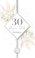 K 30. výročiu svadby s Premium Pearl Card LUX74 K 30. výročiu svadby s Premium Pearl Card LUX74