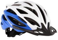Cyklistická prilba Kross Brizo biela / modrá Cyklistická prilba Kross Brizo biela / modrá