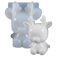 Silikónová forma na sviečky a 3D mydlá Sobí Silikónová forma na sviečky a 3D mydlá Sobí