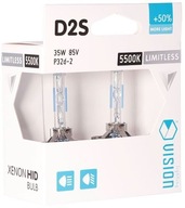 VISION D2S XENÓNOVÉ ŽIAROVKY 5500K +50% XENÓNOVÉ 2KS VISION D2S XENÓNOVÉ ŽIAROVKY 5500K +50% XENÓNOVÉ 2KS