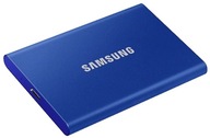 Prenosný SSD disk Samsung T7 500GB modrý