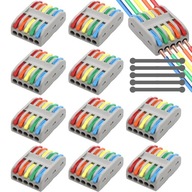 RÝCHLY KONEKTOR CEZ KÁBLOVÝ 5P ELEKTRICKÝ KONEKTOR do 4 mm² - farebný RÝCHLY KONEKTOR CEZ KÁBLOVÝ 5P ELEKTRICKÝ KONEKTOR do 4 mm² - farebný