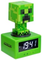 Hodiny s lampou Budík MINECRAFT CREEPER 16cm Gadget pre fanúšikov Minecraftu Hodiny s lampou Budík MINECRAFT CREEPER 16cm Gadget pre fanúšikov Minecraftu