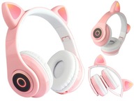 Darčekové LED slúchadlá pre dievča Cat Ears Darčekové LED slúchadlá pre dievča Cat Ears