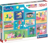 PUZZLE 10v1 SUPERCOLOR PEPPA PIG PEPPA PIG 4+ PUZZLE 10v1 SUPERCOLOR PEPPA PIG PEPPA PIG 4+