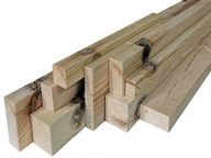 Hobľované hranaté drevo PINE BC nosník 100x100mm 3000mm