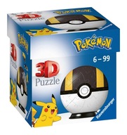 Ravensburger 3D Puzzle Ball: Pokemon black 54 dielikov Ravensburger 3D Puzzle Ball: Pokemon black 54 dielikov