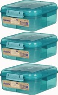 SISTEMA LUNCHBOX BENTO BOX KONTAJNER 1250 ml mix farieb 3x SISTEMA LUNCHBOX BENTO BOX KONTAJNER 1250 ml mix farieb 3x