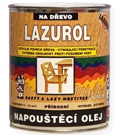 LAZUROL 0,75L impregnačný olej - NATURAL