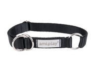obojok amiplay Samba XL, čierny obojok amiplay Samba XL, čierny