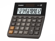 CASIO 12BK-S KANCELÁRSKA PAMÄŤ KALKULAČKY, PERCENT CASIO 12BK-S KANCELÁRSKA PAMÄŤ KALKULAČKY, PERCENT