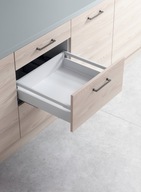 Hafele Matrix S35 L450 H135 zásuvka, stredná, biela Hafele Matrix S35 L450 H135 zásuvka, stredná, biela