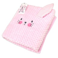 Detská prikrývka do kočíka Soft s aplikáciou RABBIT Detská prikrývka do kočíka Soft s aplikáciou RABBIT