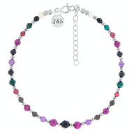 NÁRAMOK znamenie ZODIAK ŠKORPIÓN RUBY GRANÁT MALACHIT ACHÁT CITRÍN STRIEBORNÝ NÁRAMOK znamenie ZODIAK ŠKORPIÓN RUBY GRANÁT MALACHIT ACHÁT CITRÍN STRIEBORNÝ