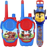 WALKIE TALKIE PAW PATROL WALKWAY + HODINKY