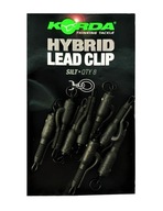 Korda Hybrid Lead Clips Silt 8 ks.