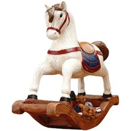 Rozkošný kreslený vianočný vianočný večierok Hobbyhorse Rozkošný kreslený vianočný vianočný večierok Hobbyhorse