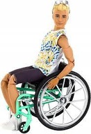Bábika BARBIE Fashionistas Ken na invalidnom vozíku GWX93