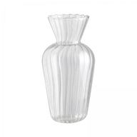 Priehľadná krištáľová sklenená váza 7 ks