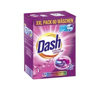 DASH Color Detergent 3v1 Pracie kapsule 60 ks DASH Color Detergent 3v1 Pracie kapsule 60 ks