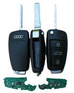 Kľúč AUDI A6 A6L C6 Q7 4F0837220D - 8E 868MHz