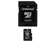 INTENSO micro SDXC pamäťová karta 64 GB Class 10