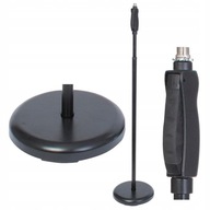 Jednoduchý, nastaviteľný stojan na mikrofón na podlahu