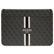 Guess Sleeve GUCS16P4RPSK 16" čierno/čierne 4G tlačené pruhy Guess Sleeve GUCS16P4RPSK 16" čierno/čierne 4G tlačené pruhy
