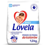 Lovela BABY prášok na detskú bielizeň Farba 1,3 kg