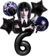 SADA BALÓNOV BALÓNOV STREDA ADDAMS NARODENINY 6 ks SADA BALÓNOV BALÓNOV STREDA ADDAMS NARODENINY 6 ks
