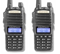 Rádiotelefón Baofeng UV-82 PTT 8W Duobander 2 ks