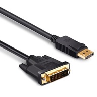 KÁBLOVÝ DISPLAYPORT DP 1,4 až DVI 1,8 m KÁBLOVÝ DISPLAYPORT DP 1,4 až DVI 1,8 m