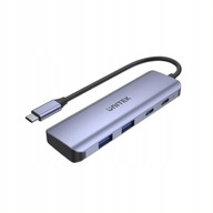 Unitek H1107Q 3.1 USB-C hub, 2x USB-A, 2x USB-C,