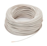 LGY lankový kábel 1x2,5 mm, biely, 450/750V, 100m
