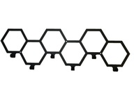Nástenný vešiak na šaty HONEY Honeycomb, 60 cm Nástenný vešiak na šaty HONEY Honeycomb, 60 cm