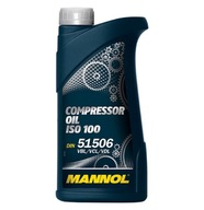 Kompresorový olej MANNOL ISO 100 kompresorový olej 1L Kompresorový olej MANNOL ISO 100 kompresorový olej 1L
