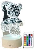 3D LED MEDVEĎOV PLYŠOVÁ LAMPA 3D LED MEDVEĎOV PLYŠOVÁ LAMPA