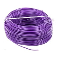 Líniový inštalačný kábel LgY 0,75mm fialový 100m