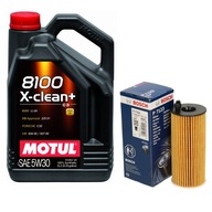 Olej Motul X-clean + 5W30 + filter BMW 320d E90 N47