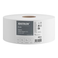 Katrin PLUS neparfumovaný toaletný papier, celulóza 2v 12 rolkách Katrin PLUS neparfumovaný toaletný papier, celulóza 2v 12 rolkách