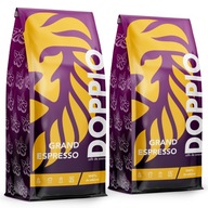DOPPIO GRAND ESPRESSO zrnková káva 2x1kg DOPPIO GRAND ESPRESSO zrnková káva 2x1kg