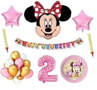 SET BALÓNU MINNIE MOUSE DRUHÉ NARODENINY SET BALÓNU MINNIE MOUSE DRUHÉ NARODENINY