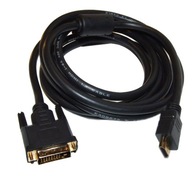 Pripojenie HDMI - DVI-D (3,0 M).