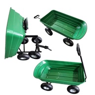 Fúrik záhradný transportný vozík sklápač 3v1 75L zelený