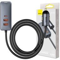 BASEUS AUTONABÍJAČKA 4x USB 120W PPS PD QC BASEUS AUTONABÍJAČKA 4x USB 120W PPS PD QC