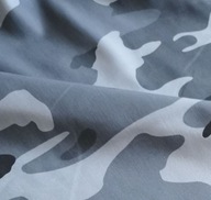 Sivá látka CAMO 245g/m2, šírka 150 Sivá látka CAMO 245g/m2, šírka 150