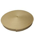 Páska s 20 mm béžovou farbou, farnosť o 50 metrov Páska s 20 mm béžovou farbou, farnosť o 50 metrov
