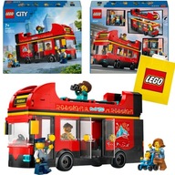 LEGO CITY 60407 Červený dvojposchodový autobus - Londýnsky dvojposchodový 5 minifigúrok LEGO CITY 60407 Červený dvojposchodový autobus - Londýnsky dvojposchodový 5 minifigúrok